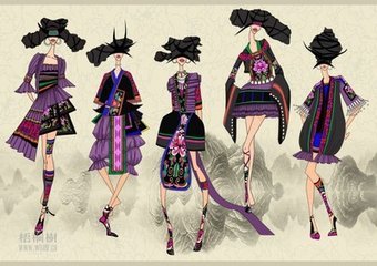 苗族服飾圖案 穿在身上的史書(shū)與圖騰